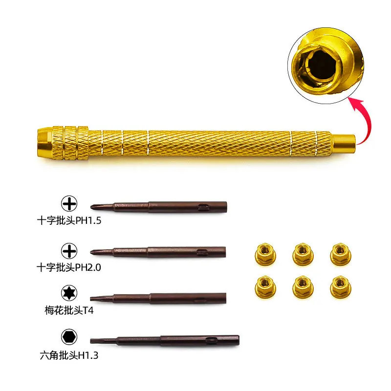 RC Car Socket Screwdriver Bit Kit Tool For 1/30 Axial SCX30 K10 RC Car Upgrade