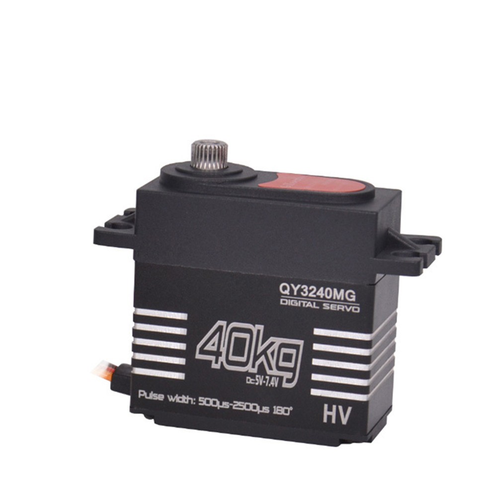 40KG Metal Gear 180° 1/8 1/10 Scale Steering Throttle RC Digital Servo