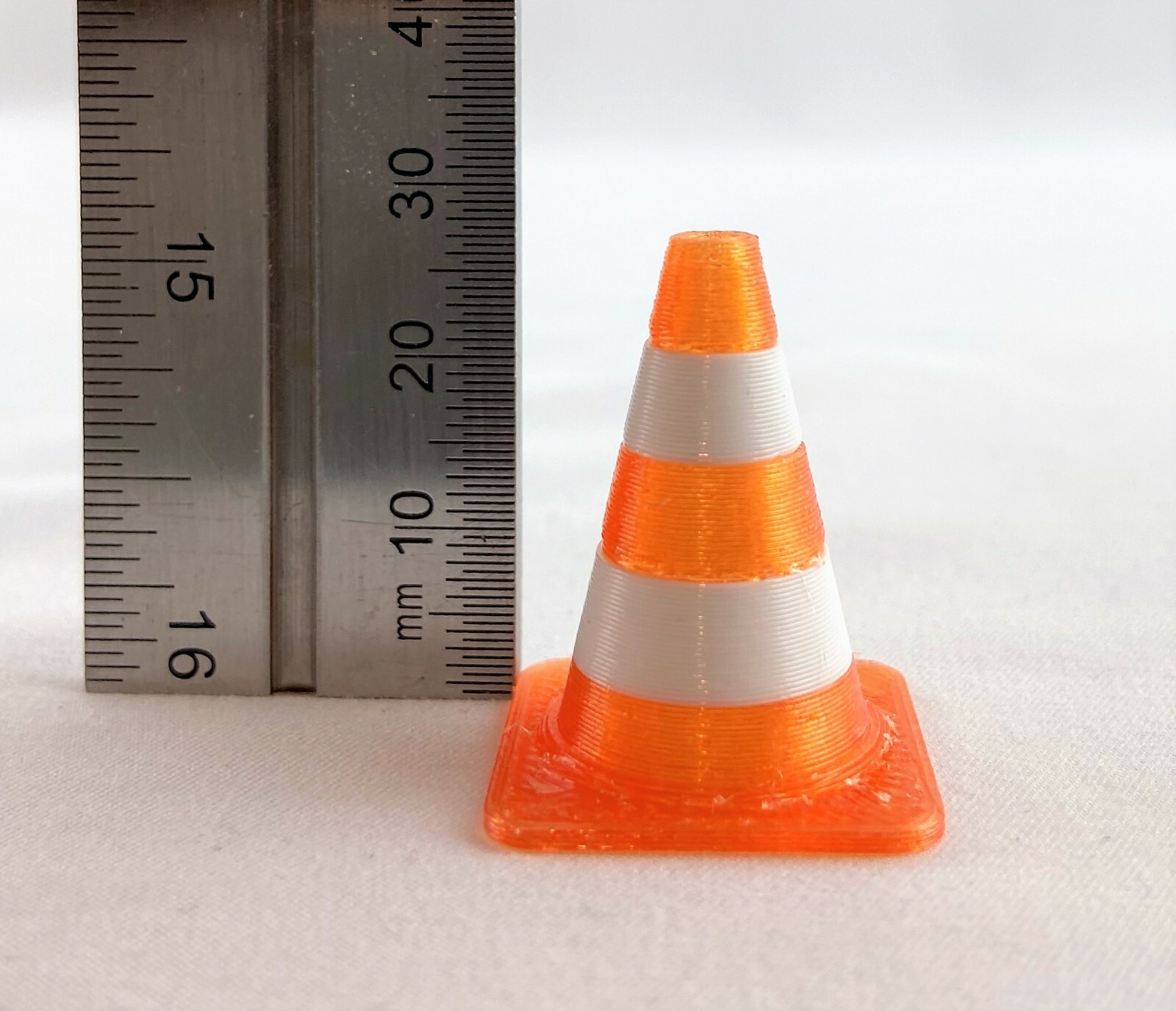 10 Traffic Safety Cones 1/10 Scale for RC Cars, Rock Crawlers or Drifting – New