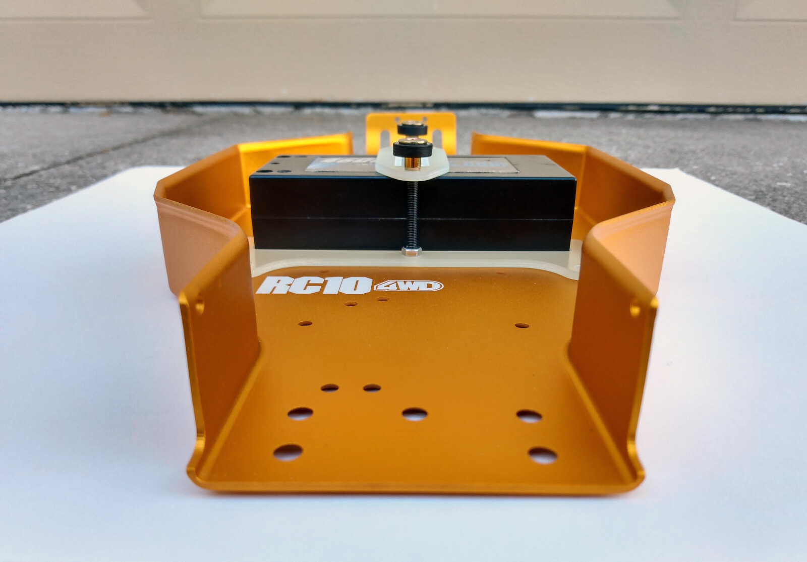 Team Associated RC10 4WD ASC6040 Lipo 2s Brace Holder (Natural)
