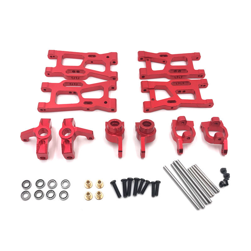 Metal Full Set RC Parts Kit For Wltoys 144001 144002 124016 124017 124018