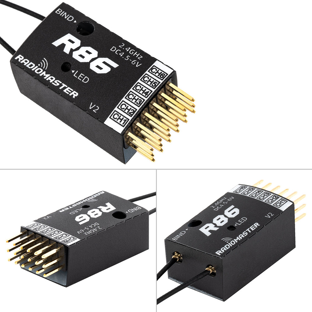 RadioMaster R81 R84 R86 R86C R88 R161 R168 2.4G Nano Receiver FrSky for RC Drone