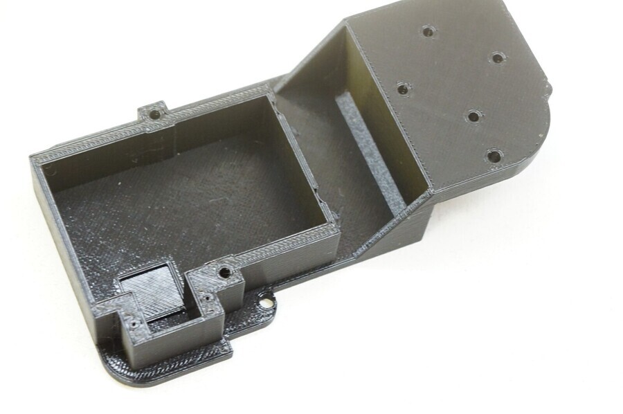 Castle Mamba-X ESC Mount & Receiver plate for Traxxas Slash 4X4 LCG