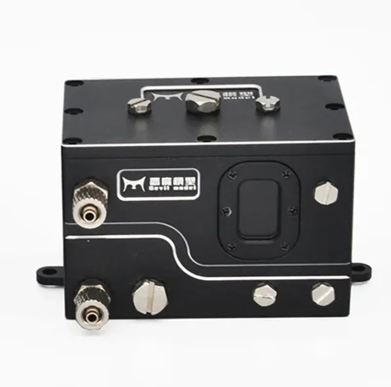 CNC Full Metal Hydraulic Oil Tank 60ml For RC 1599 1580 1593 EC160 Hydraulic