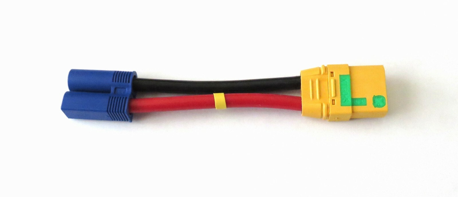 XT90 Female Anti Spark to Male EC5 10 AWG 3″,6″,8″,12″,14″ Inches