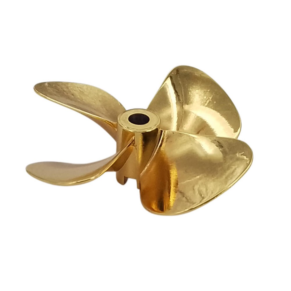1PC RC Boat Propeller 5mm 60mm CW CCW Metal Prop fr RC Fishing Bait Boat Tug ROV