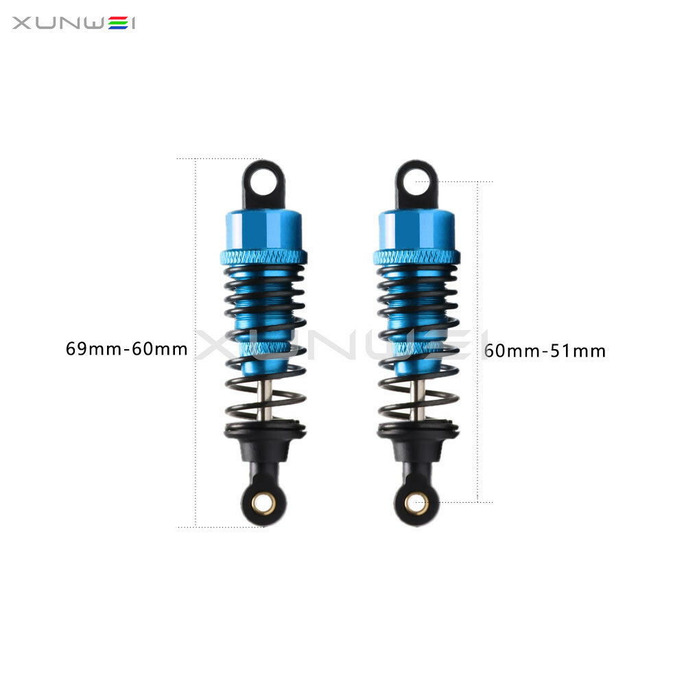 60-51/89-67/98-71/120-81mm Oil Damper Shock Absorber fits RC Car Truck Buggy