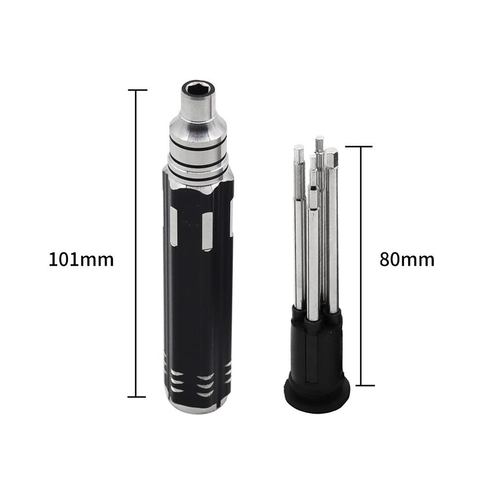 RC Hex Driver Set Metal Screwdriver Tool Hex Wrench Set RC Repair Tools Kit