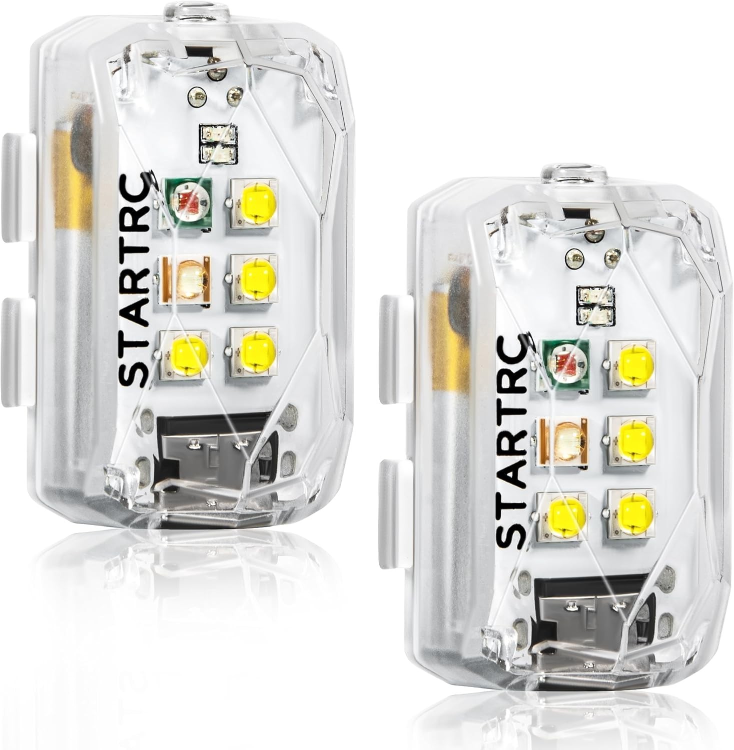 Anti-Collision Drone Strobe Lights – Rechargeable, Long Battery Life, 120 Lumens