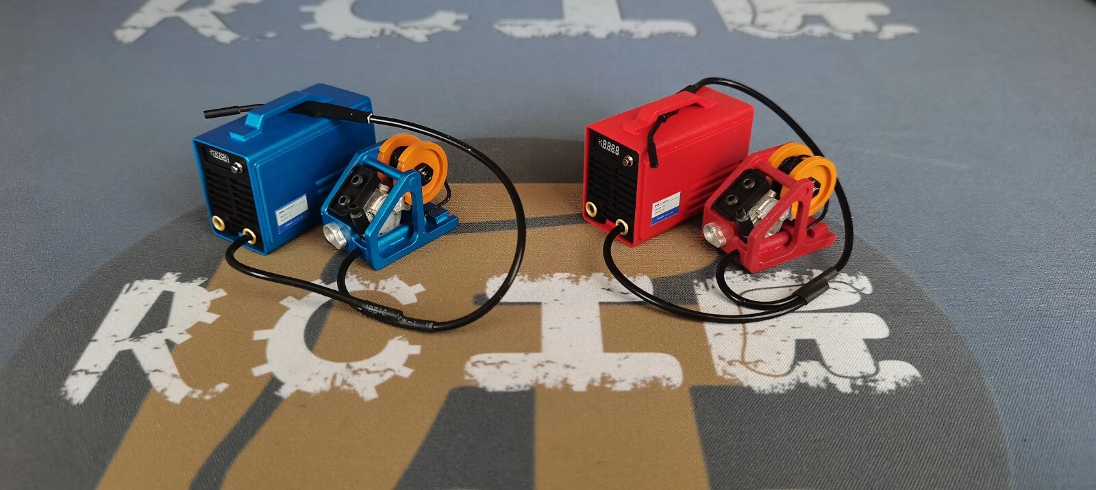 RC Welding Machine & Wire feeder Decorate Garage Diorama 1/10 Crawler Truck Y