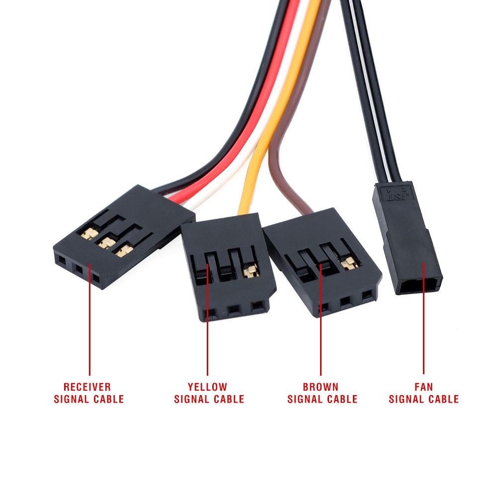 SURPASS HOBBY 80A ESC 550 Motor 12-35T BEC Power Combo For 1/10 Crawler Car