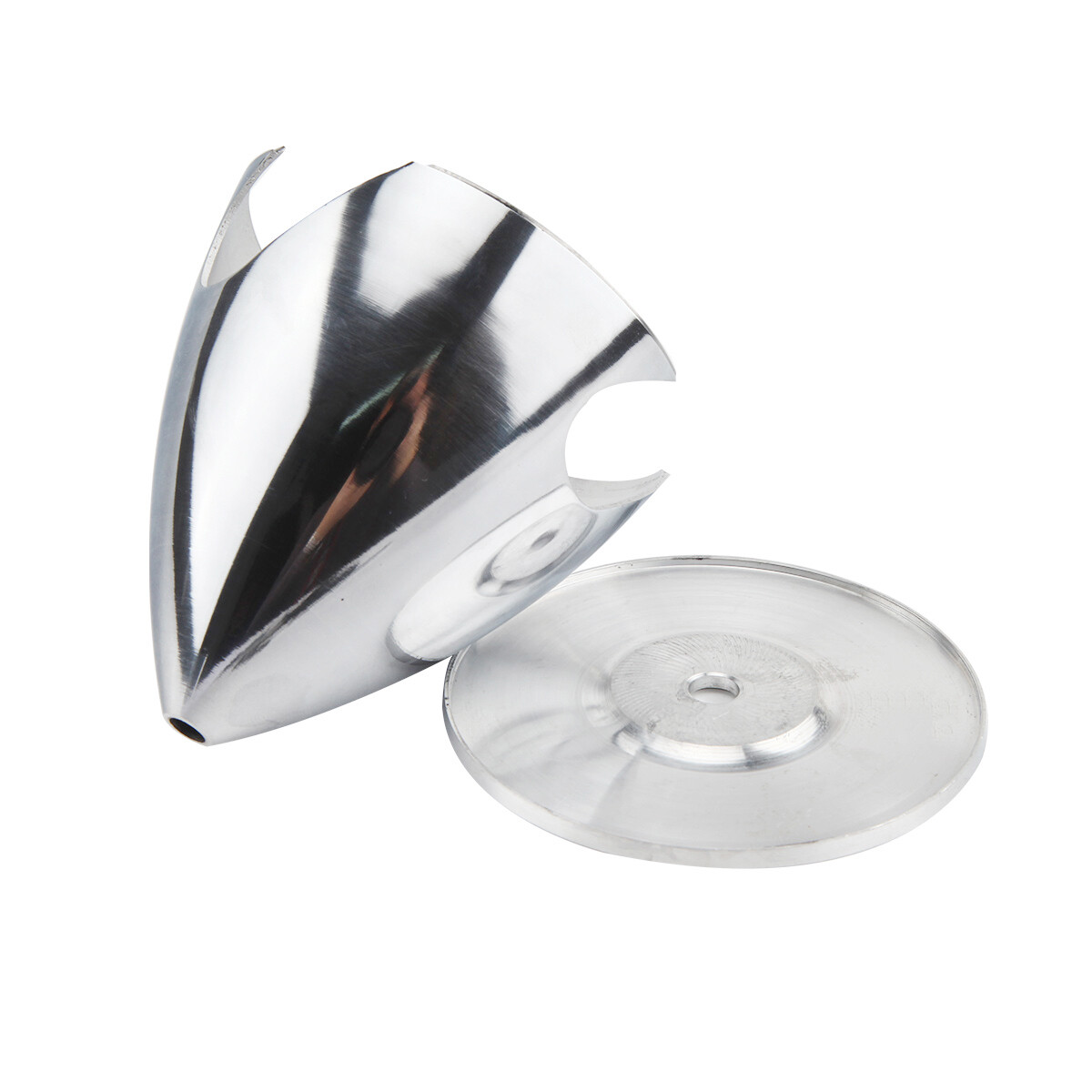 1 Pc CNC Aluminum Alloy Spinner 4inch/101.6mm 3-Blades Propeller RC Airplane