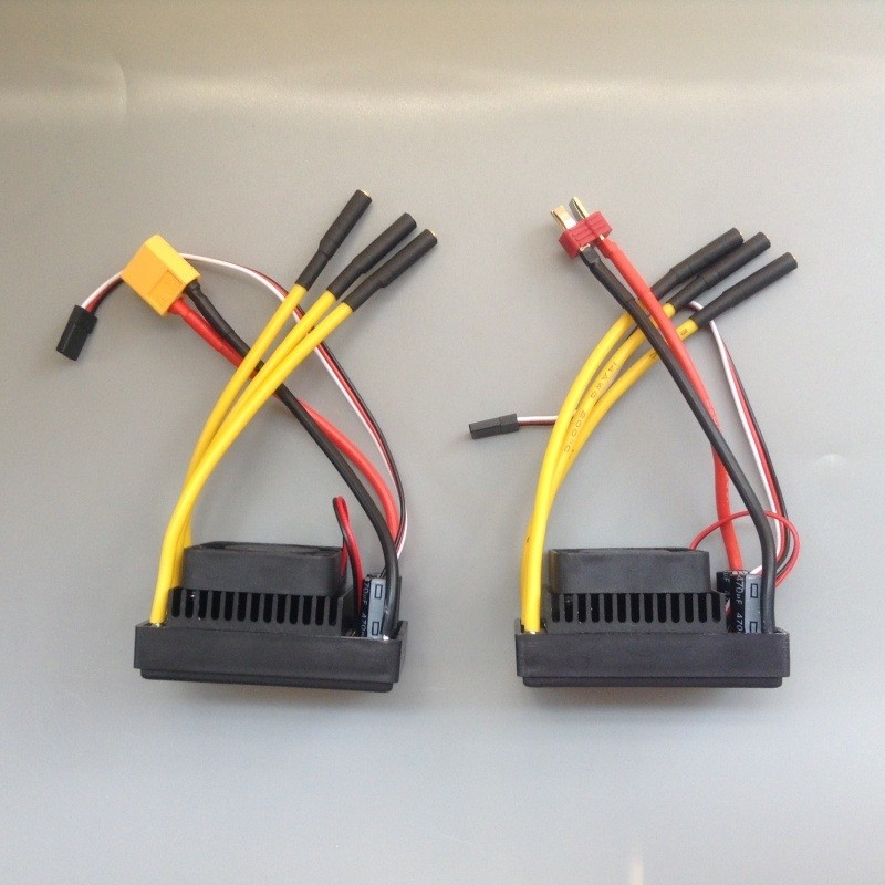 70A Bi-Directional Brushless ESC 2-6S 5V3A BEC 4mm Banana Plugs Air-Cooled