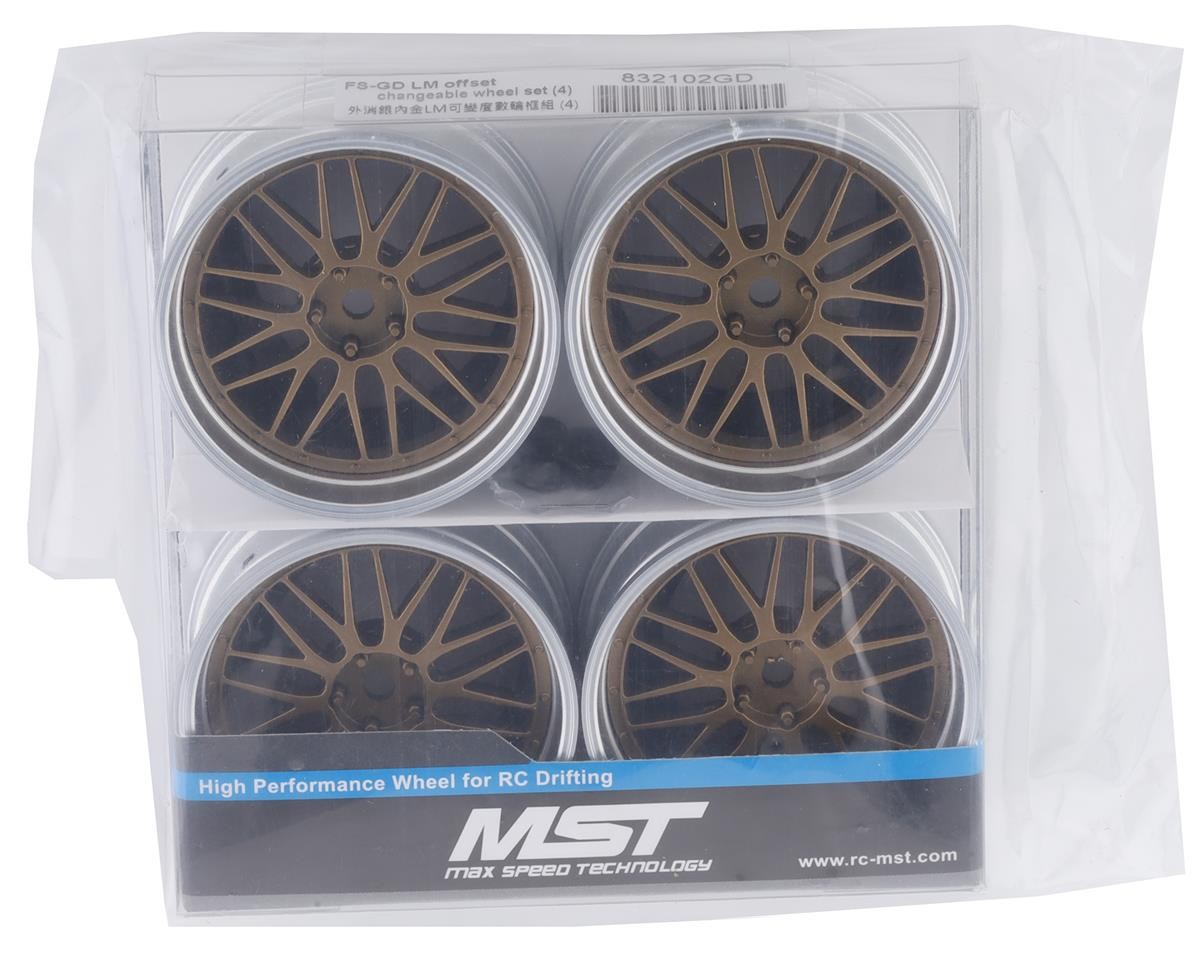 MST FS-GD LM offset changeable wheel set (4) [MXS-832102GD]