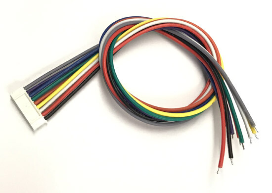 9-Pin PH-JST 2.0mm female housing connector 22AWG 30cm wire for PCB board 15pcs