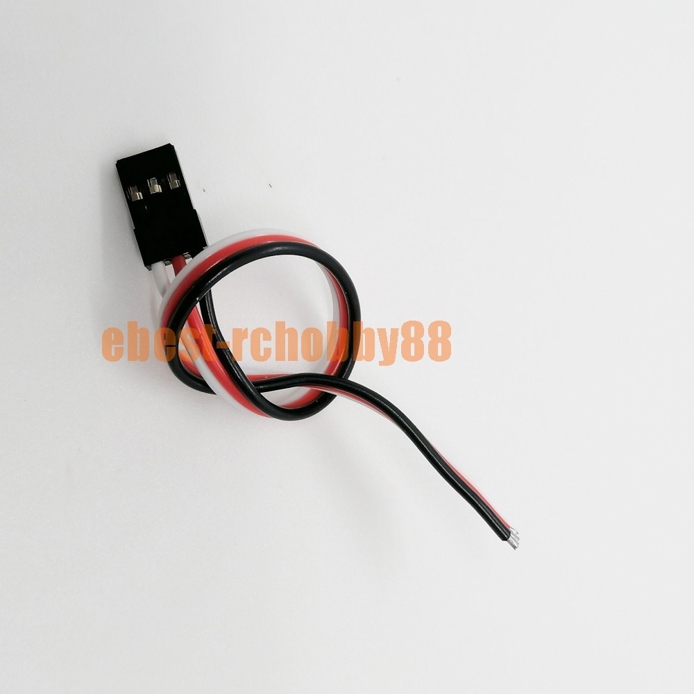 50 pcs DIY-JR Male Servo Plug 150MM 20AWG 100Cord Tail Pigtail Connector Cables