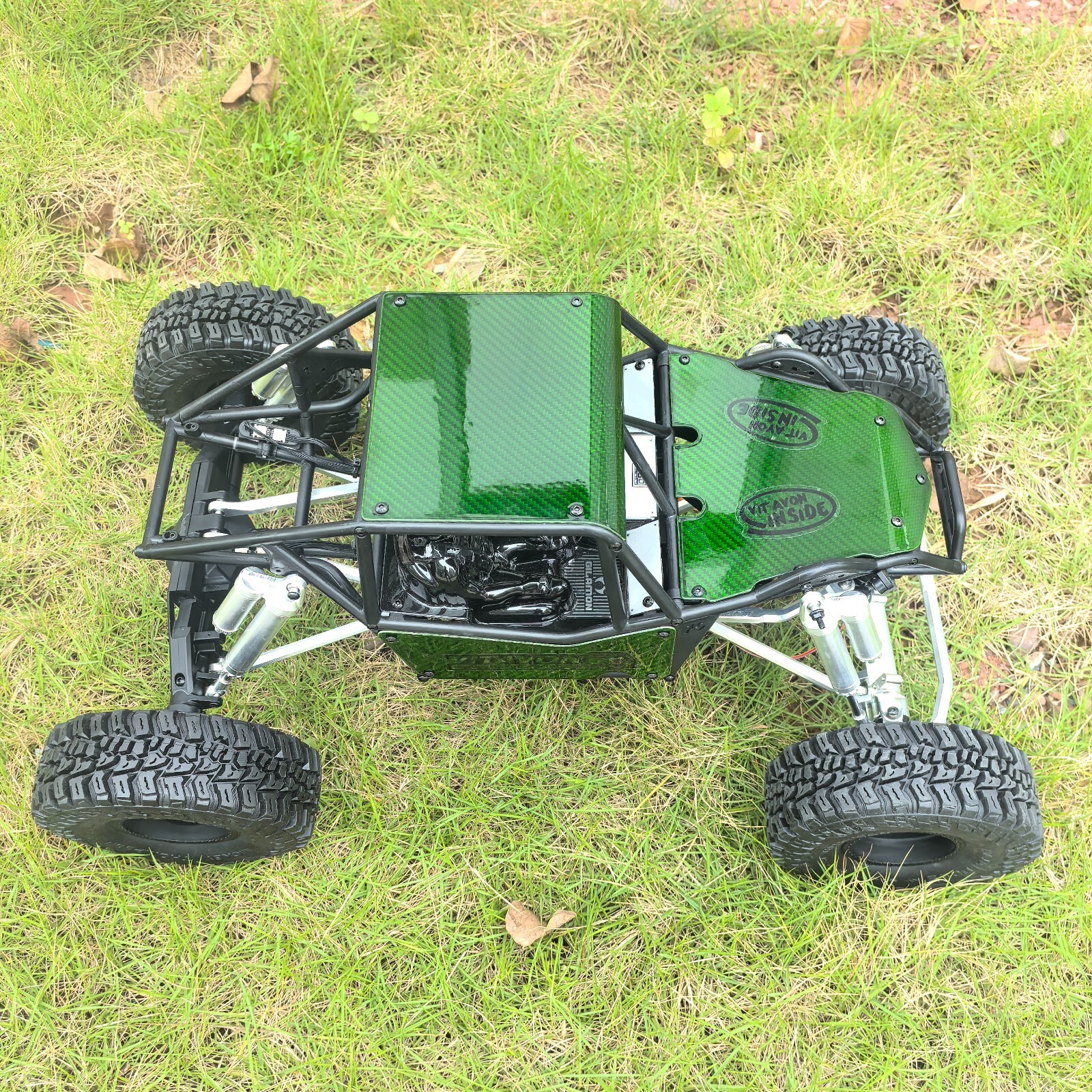 VITAVON Real carbon Fiber Panel Set Body For Axial AXP8 Gilamon 1/8
