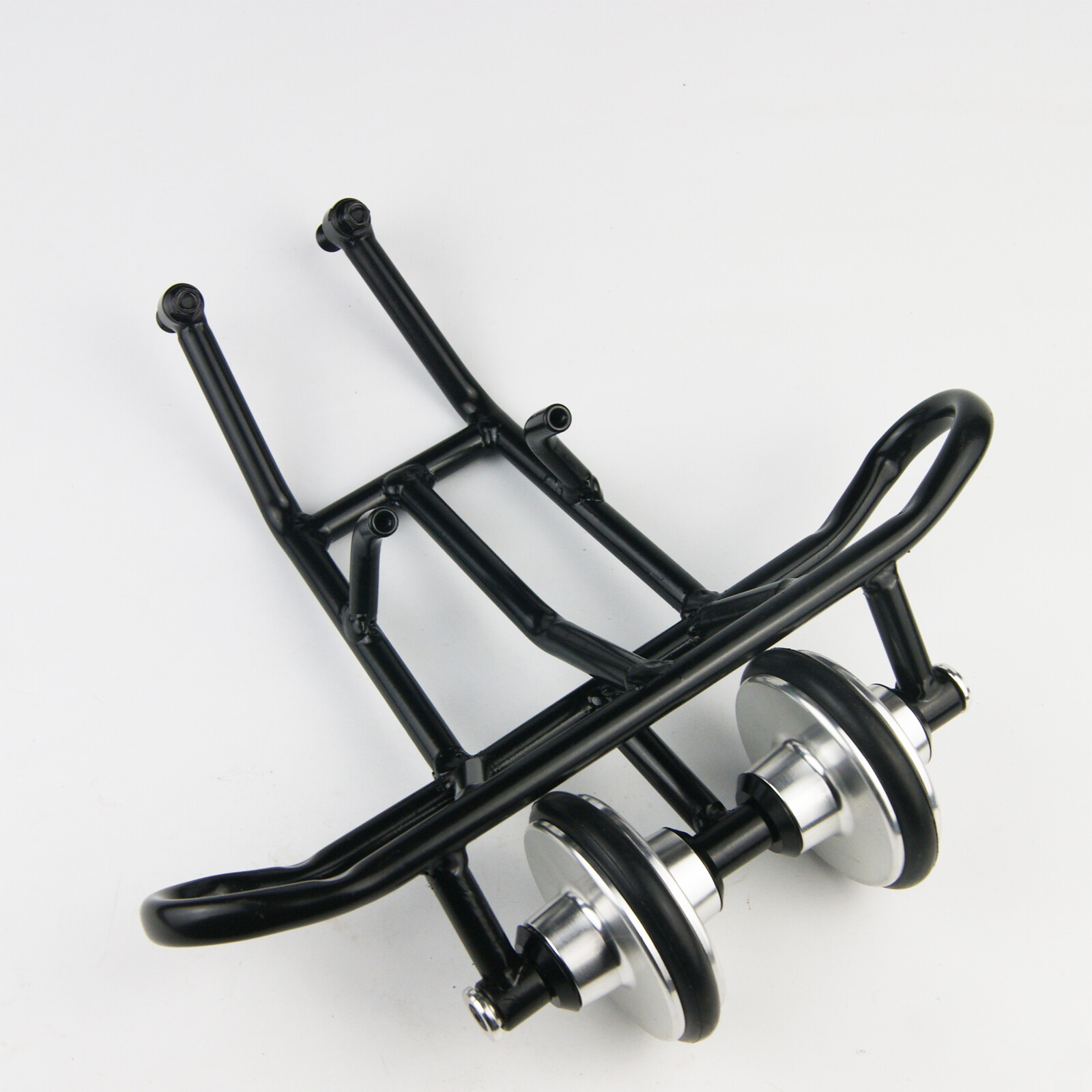 Rear Dual Wheel Bar Wheelie Bar Bumper for HPI Baja 5B 5T Rovan King Motor Buggy