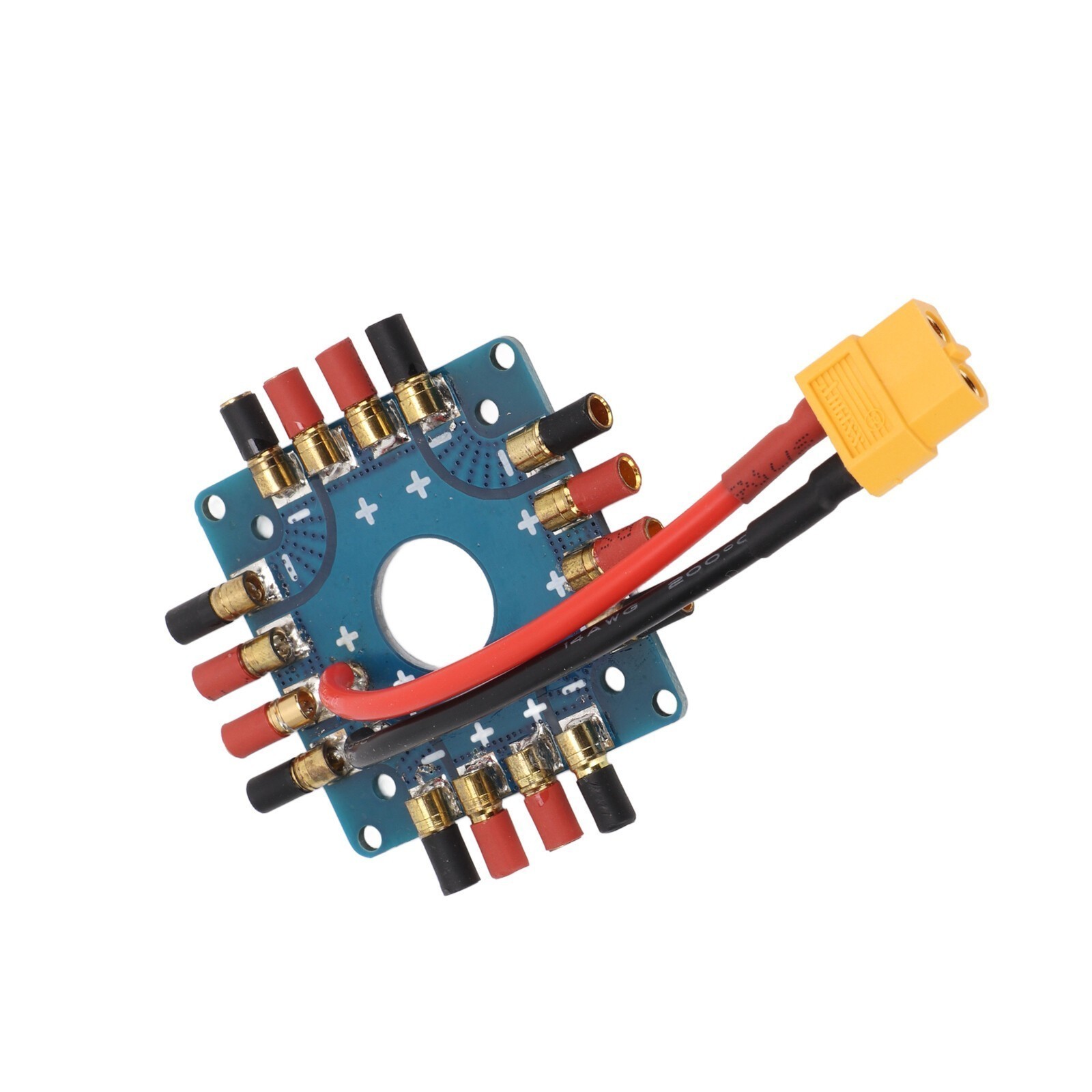 ESC Power Supply Distribution Board Connection Board featuring XT60 Plug