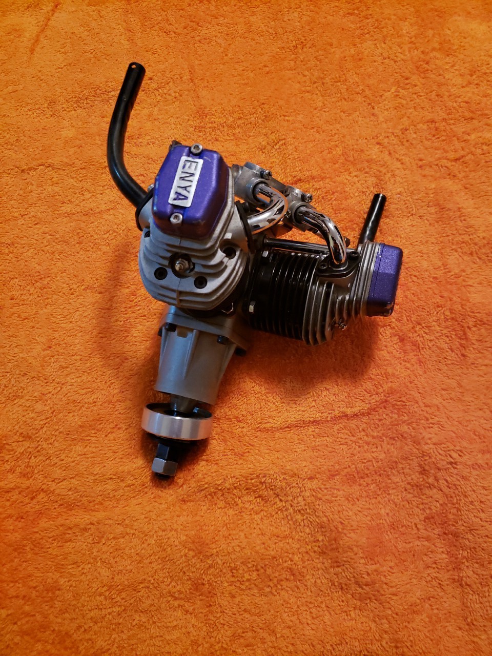 ENYA Engine – ENYA VT 240 – V TWIN 4C Motor VT240 – Nice – Purple Cap – KIK25