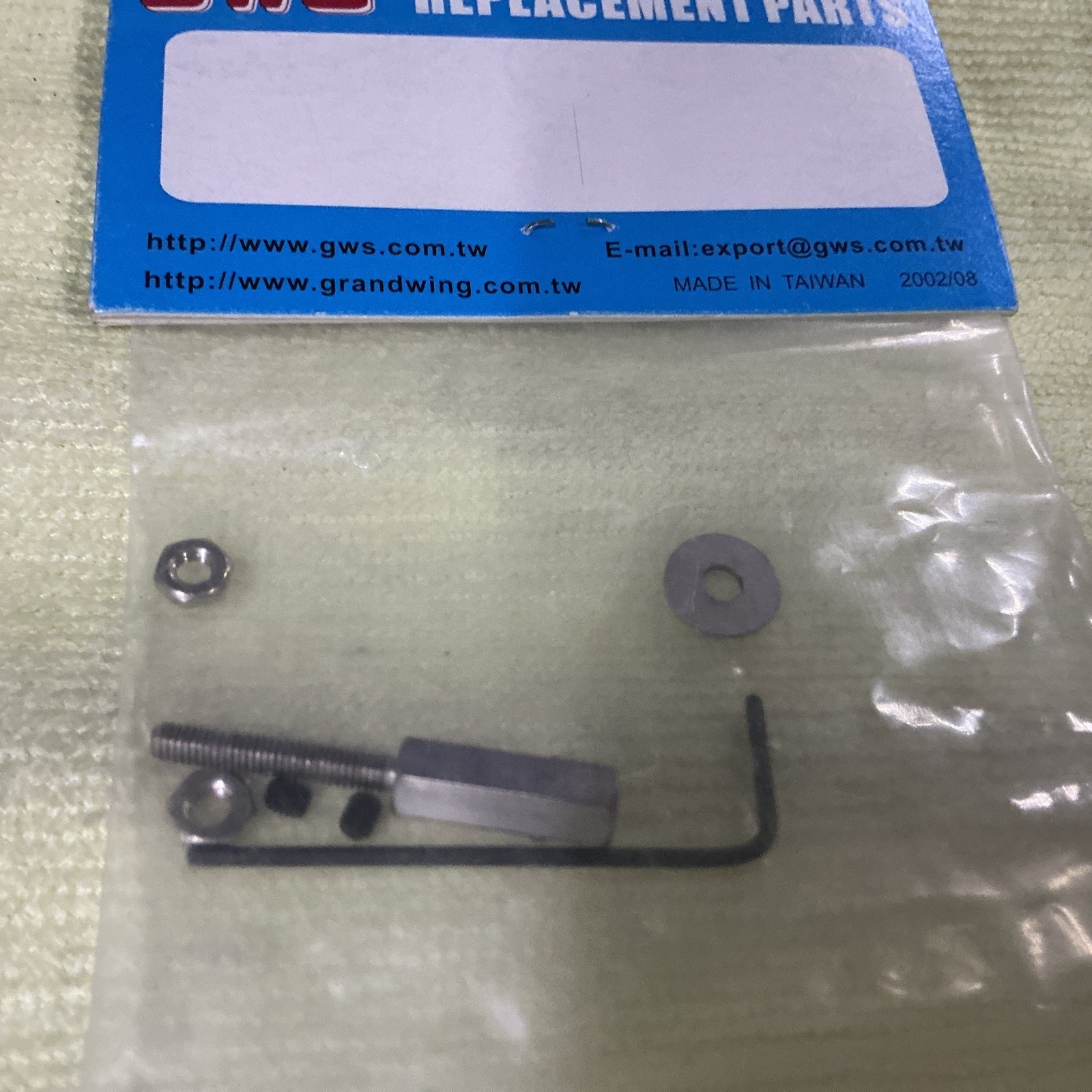 GWS 2 SS DRIVE SHAFT PROPELLER ADAPTOR SPEED 380 & 400 MOTOR SHAFT EDP DS002 NIP