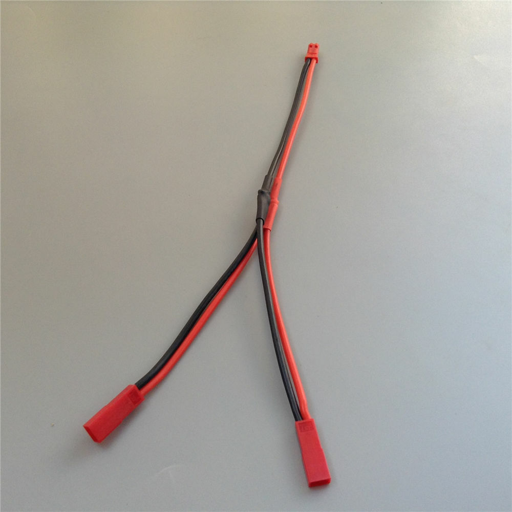 JST One drag two JST 18AWG Silicone Wire Parallel connection Battery EBC