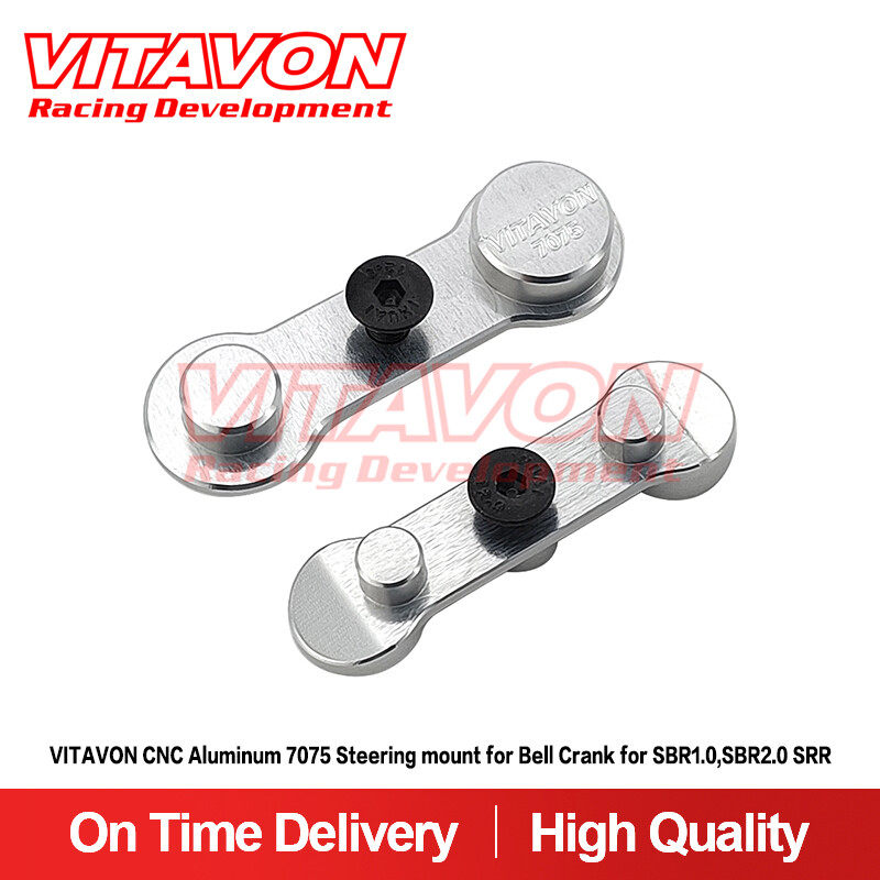 VITAVON CNC Aluminum 7075 Steering Mount For Bell Crank For SBR1.0,SBR2.0 SRR