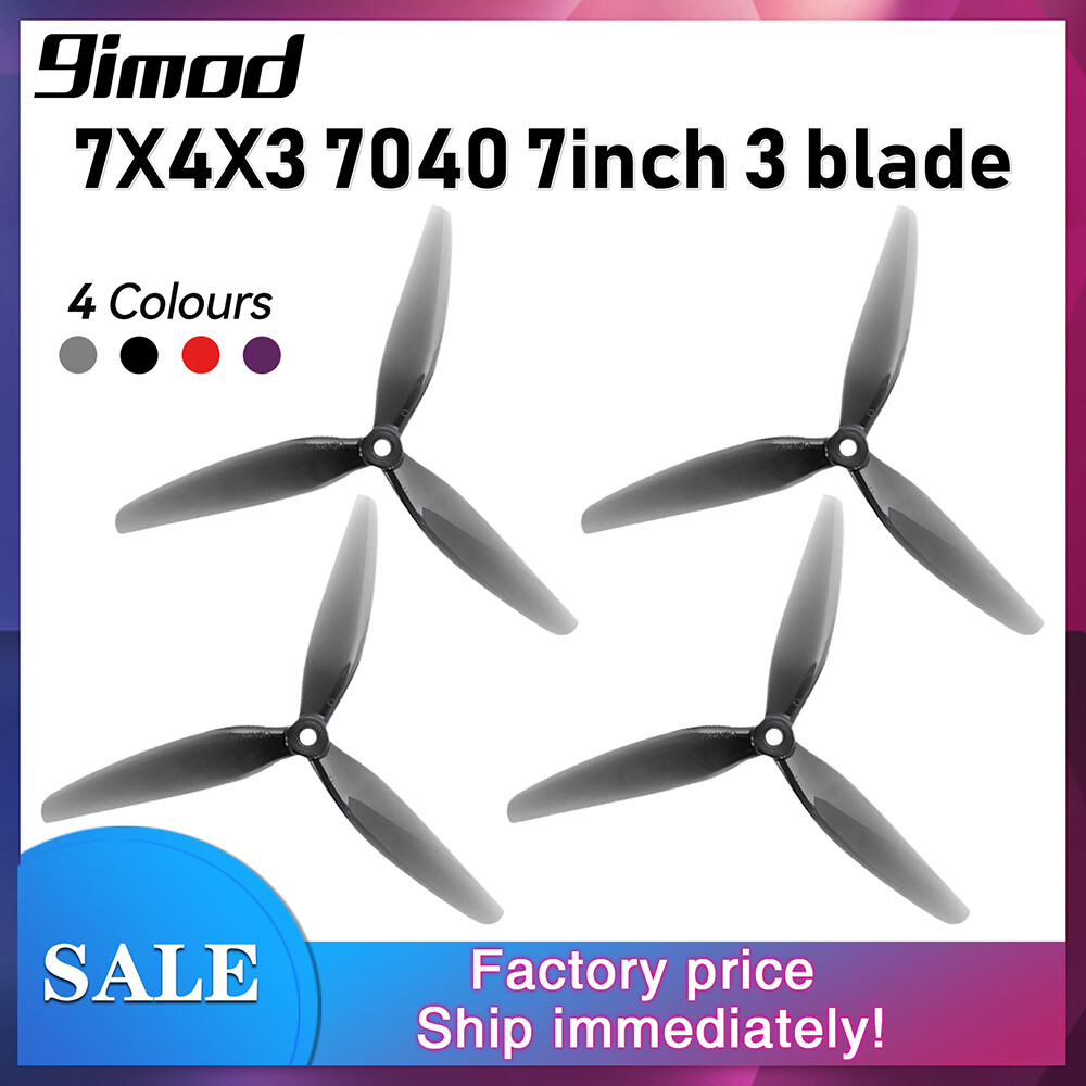 HQProp 7040 CW CCW Propeller 7-15″ Blades Props for RC FPV Racing Drone