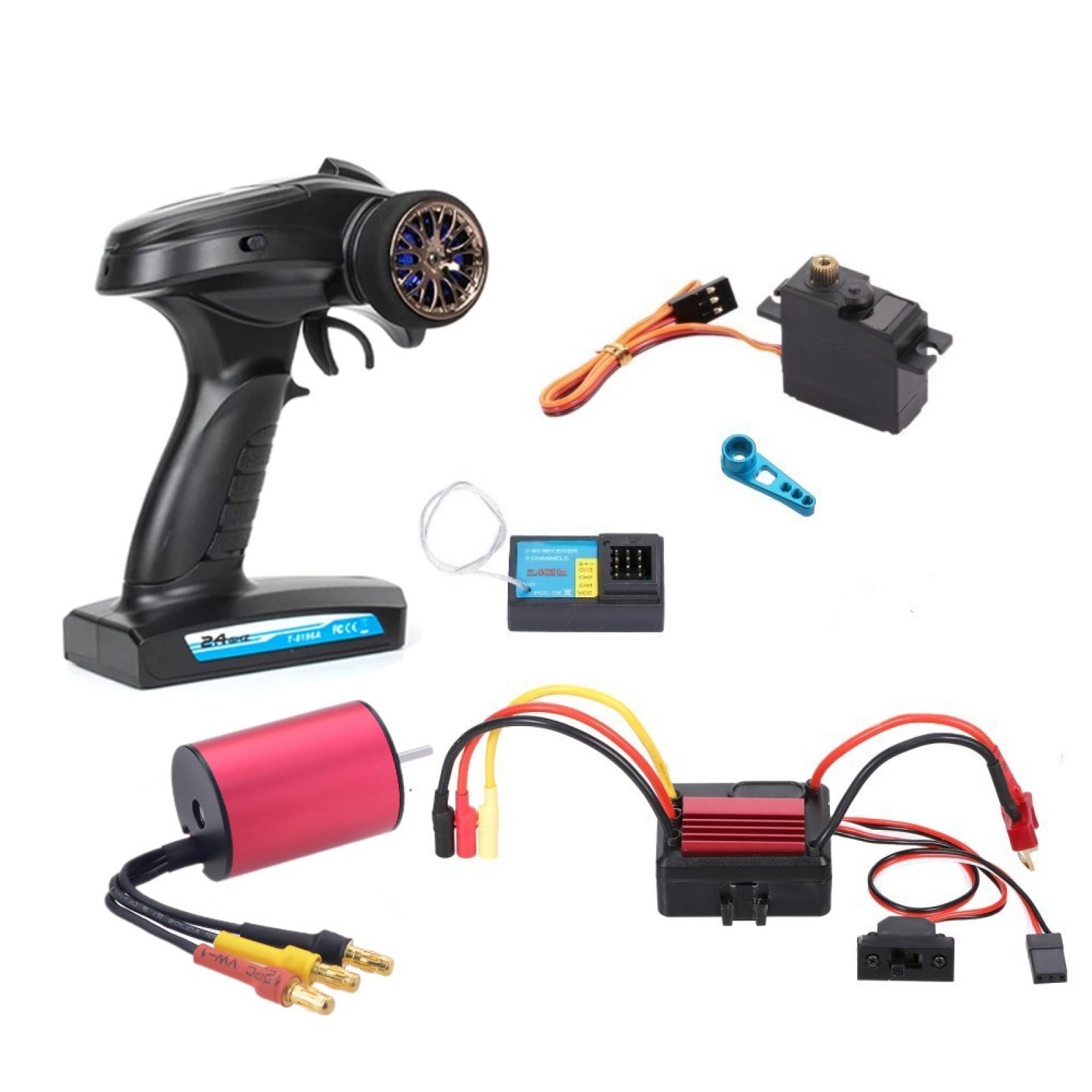 Brushless Motor&35A ESC Kits For WLtoys HSP A959 A979 A959-B 1/16 1/18 RC Car g