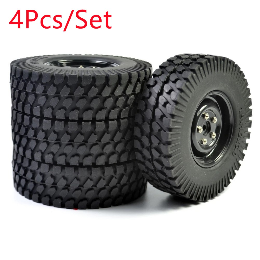 4X 1.9 Inch Crawler Tires 98MM for Axial SCX10 D90 TF2 MST CC01 1:10 RC Crawler