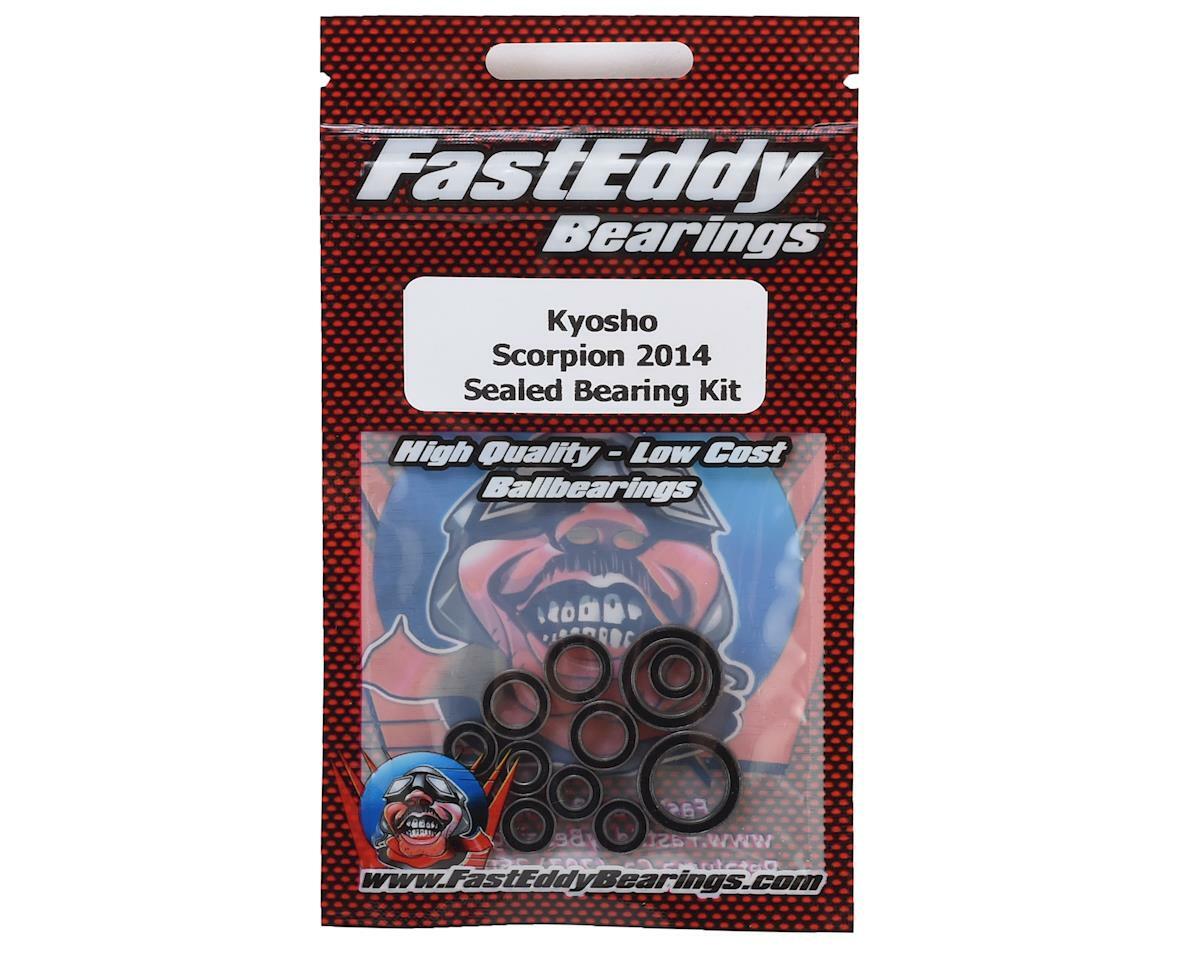 FastEddy Kyosho Scorpion 2014 Sealed Bearing Kit [TFE2156]