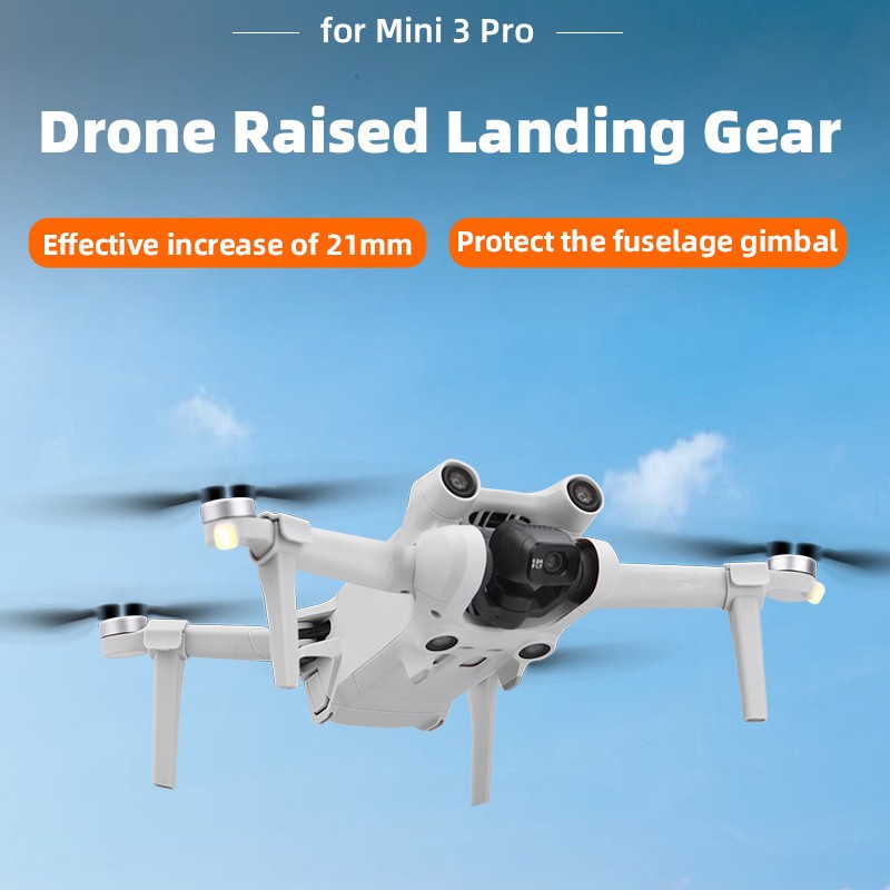 21mm Increased Landing Gear Extension Protection Legs Support For DJI Mini 3 Pro