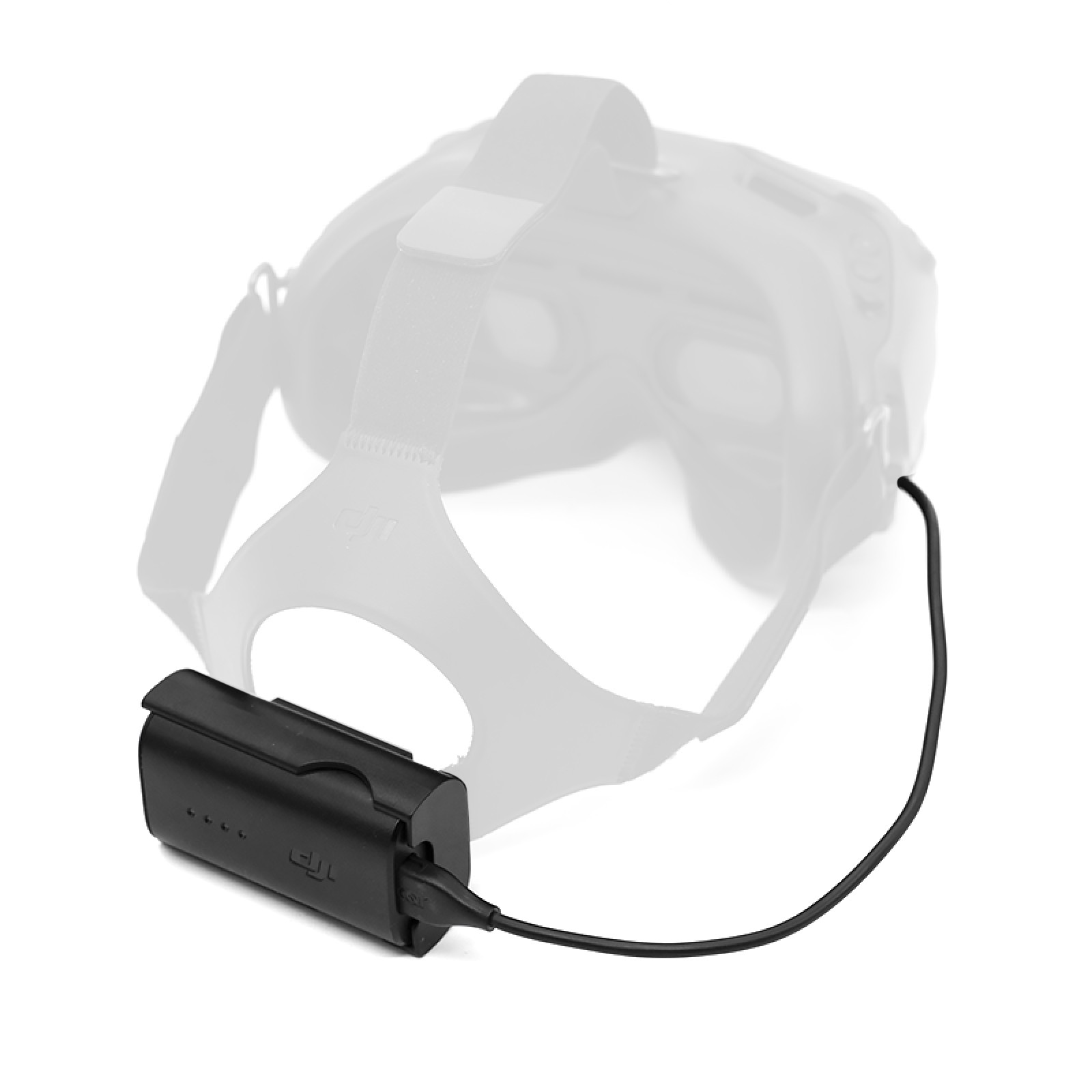 30cm Power Charging Cable+Battery Case Set For DJI FPV Combo Goggles V2 Glasses