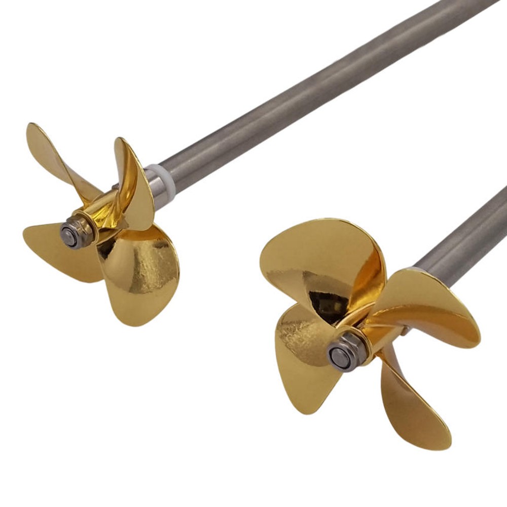 1PC RC Boat Propeller 5mm 60mm CW CCW Metal Prop fr RC Fishing Bait Boat Tug ROV