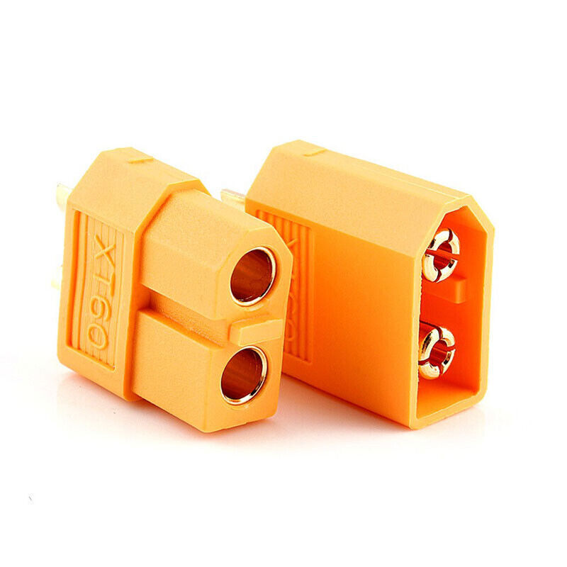 1-20 Pairs Amass XT60 Connectors Plugs Gold Plated UL XT60U XT60H Plug 60A