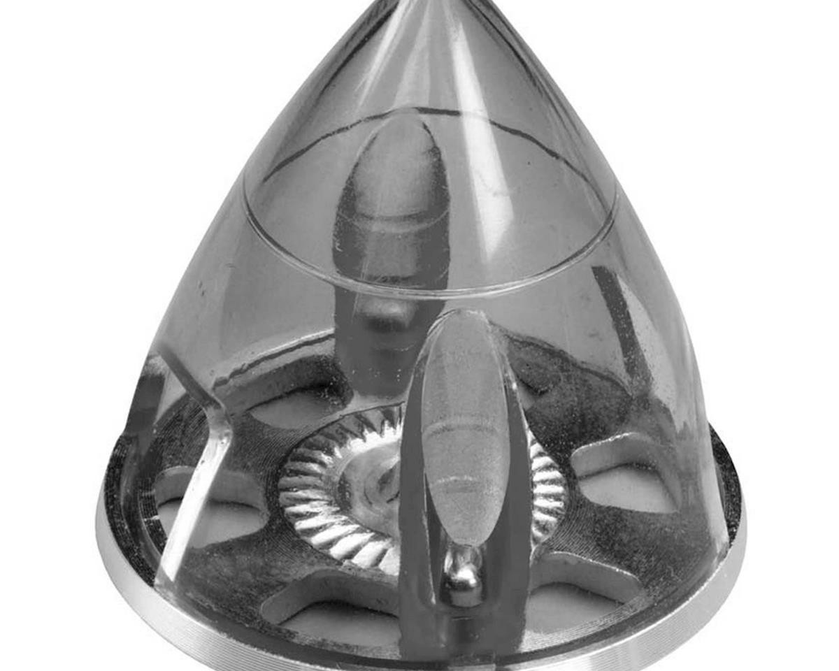 GREAT PLANES GPMQ4716 E-SPINNER 2 TRANS BLK ALUM D42