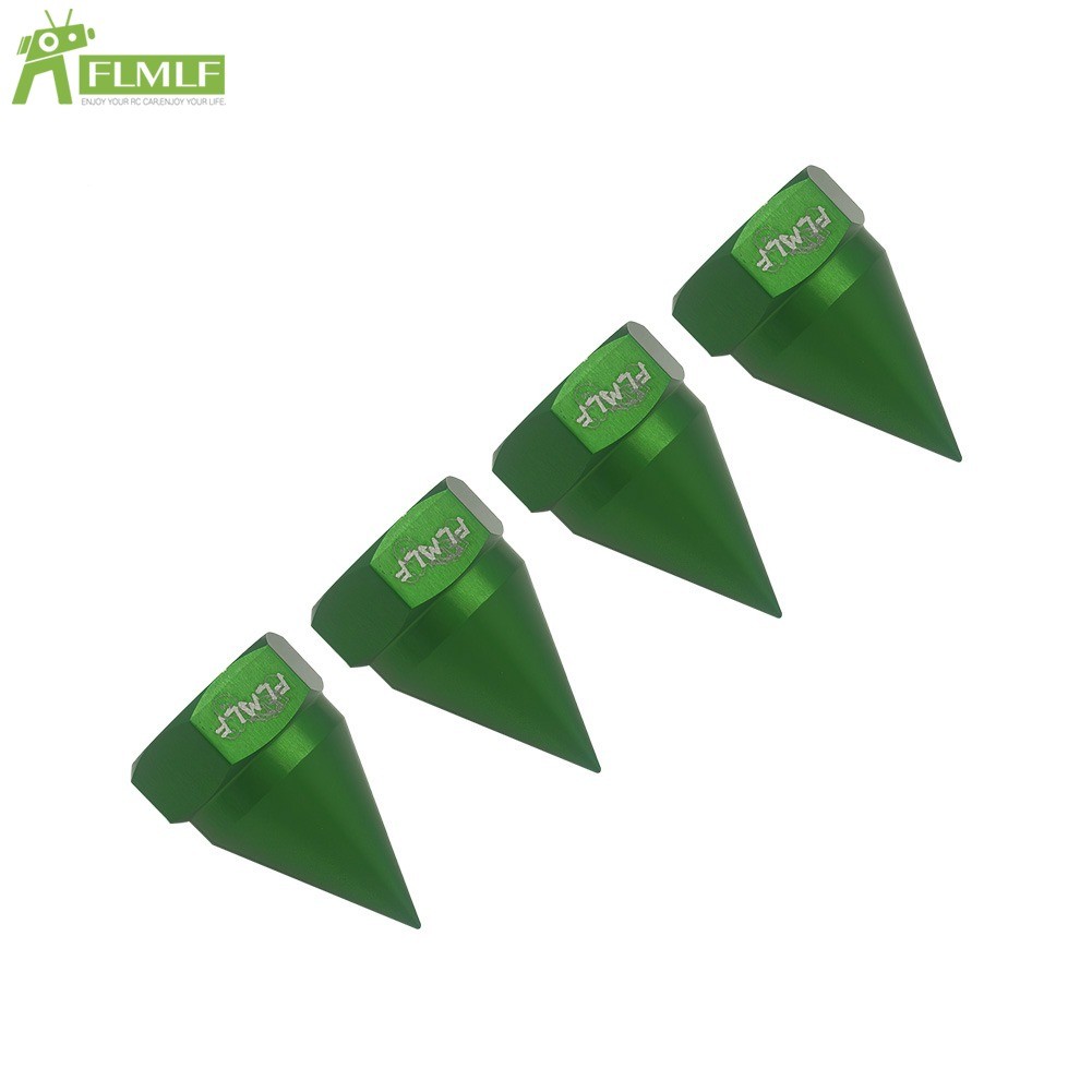5B Metal Alloy Wheel Tapered Nuts Cone-Shape for 1/5 HPI Baja RV KM 5B SS 5T 5SC