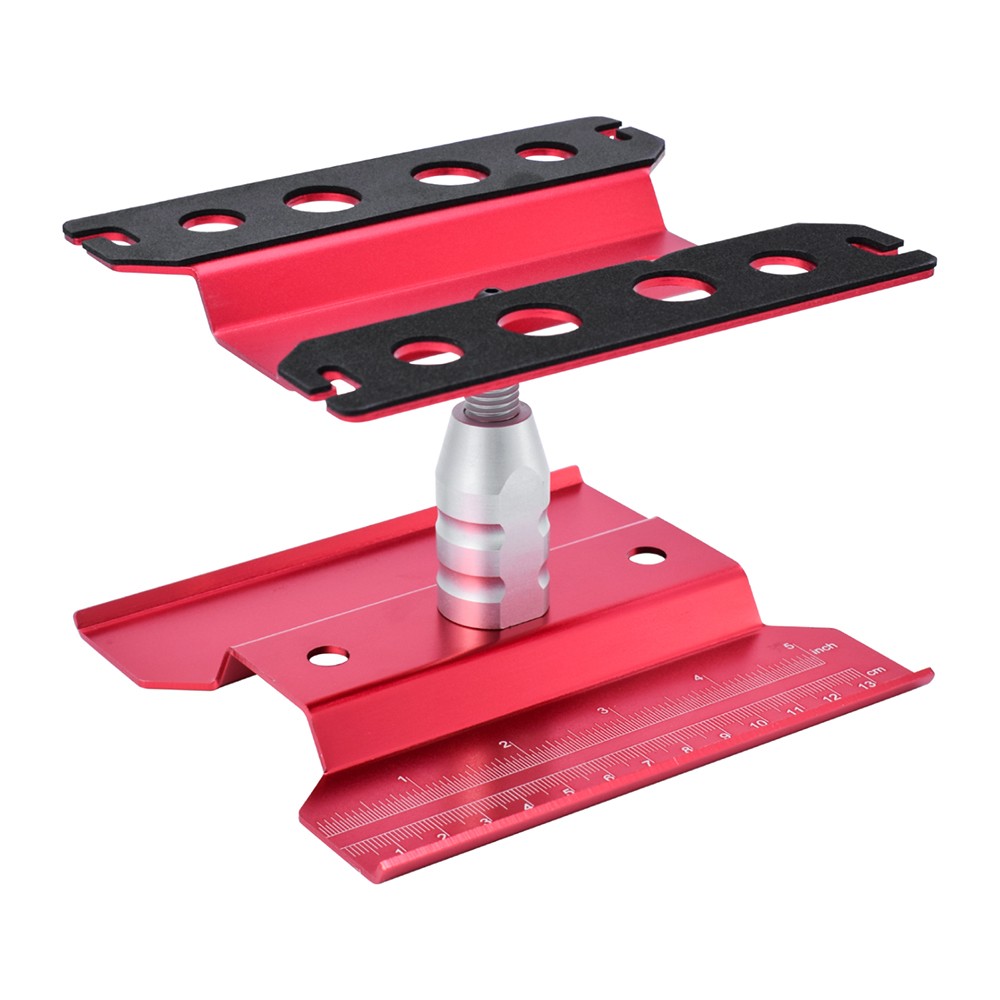 RC Car Work Stand Metal Repair Workstation w/ Magnetic Tray For 1:8 1:10 RC Car