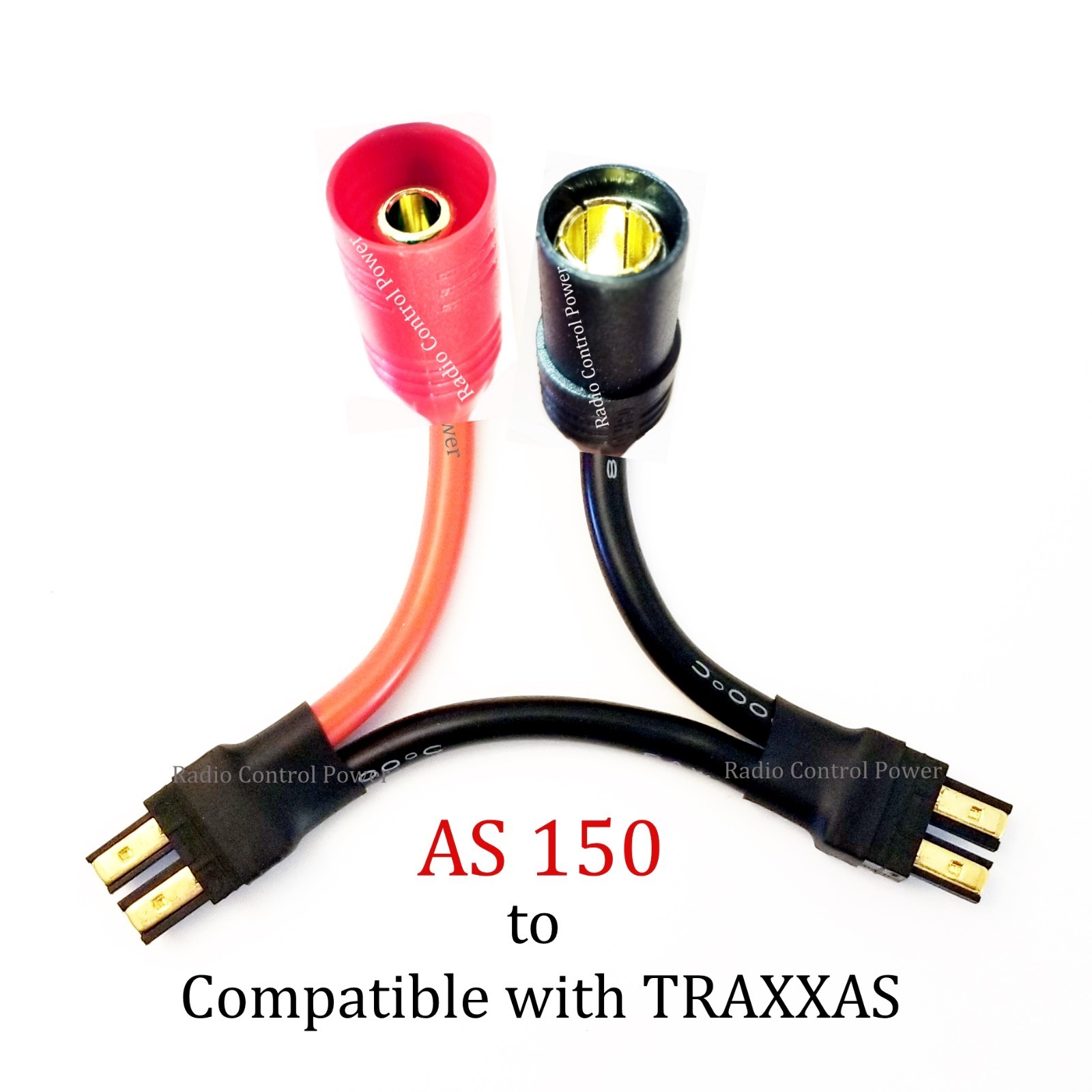 RCP AS150 To Fits ALL Traxxas Batteries Series Harness 8 0r 10 awg wire