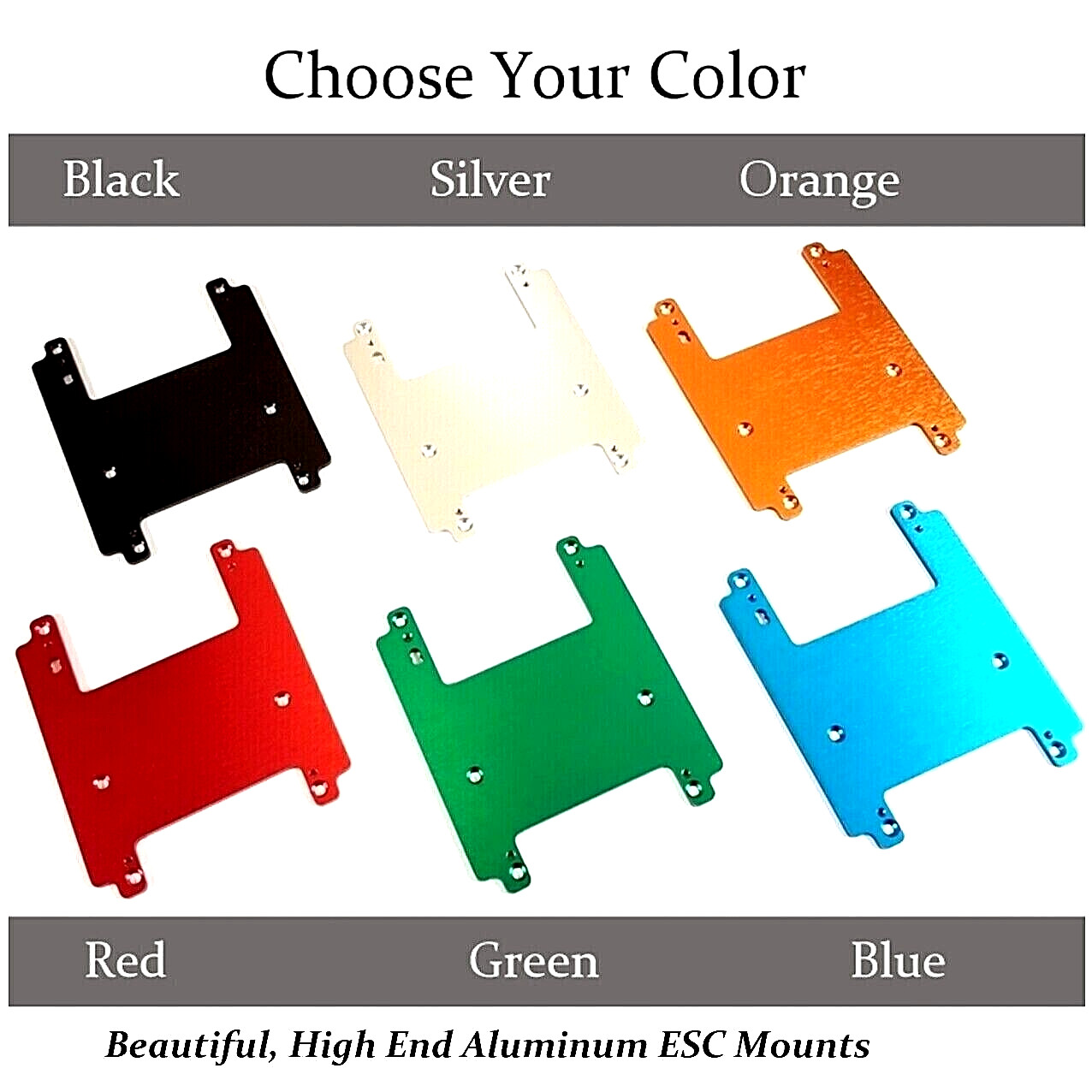RCP-ESC Mount Fits Traxxas XRT XLX2 – Max 6 – Max 5 Aluminum Mount