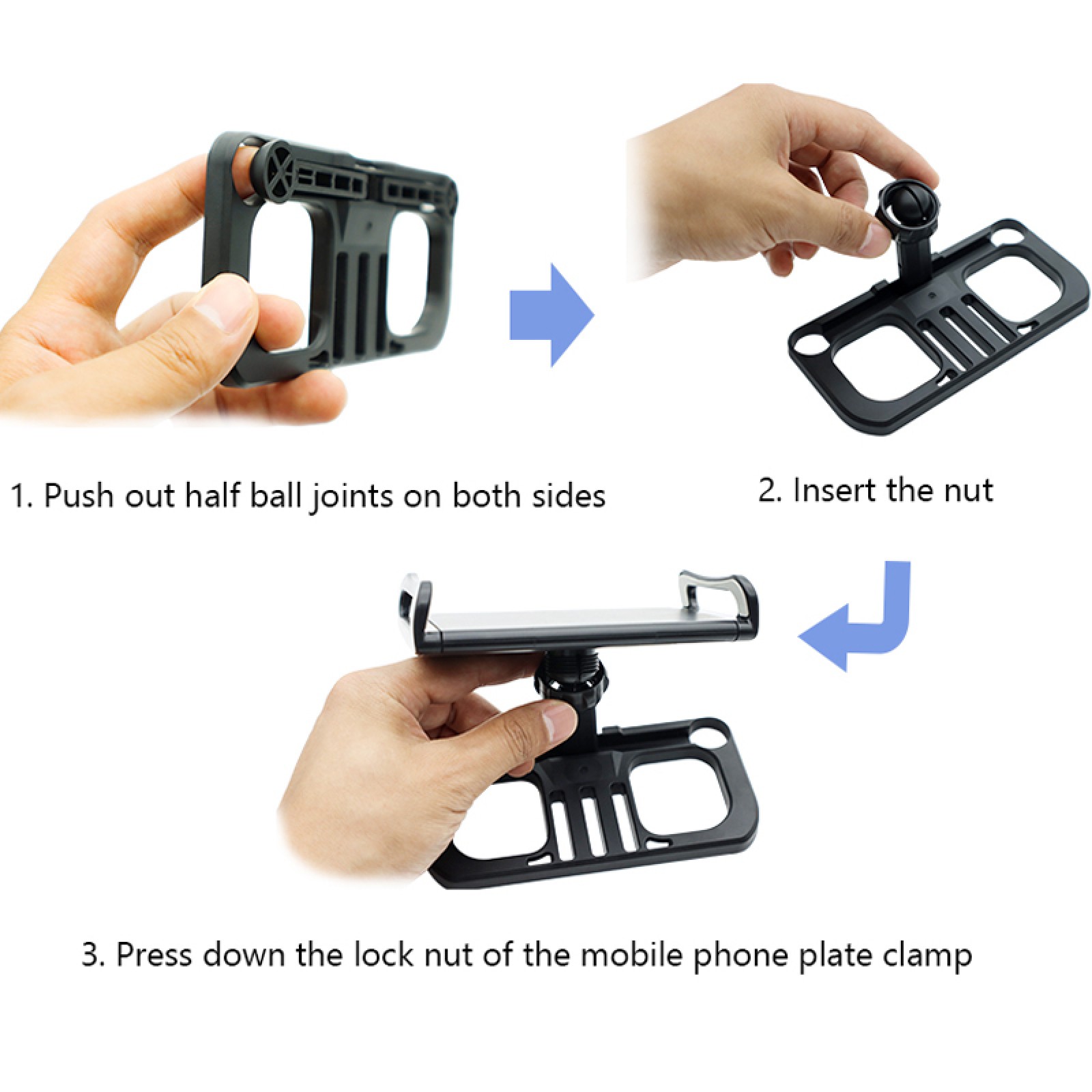 12.9″ Tablet Holder Bracket For DJI Mavic Air 2/Air 2S/Mavic Mini 2 Drone l