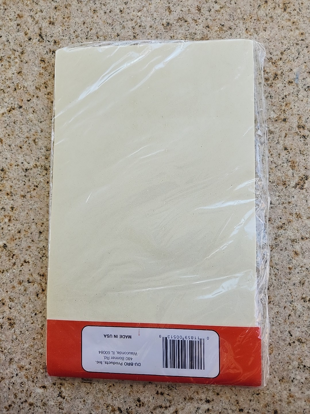 Du-Bro products – 1/4″ Thick X 7″ X 11″ RC protective Foam New.