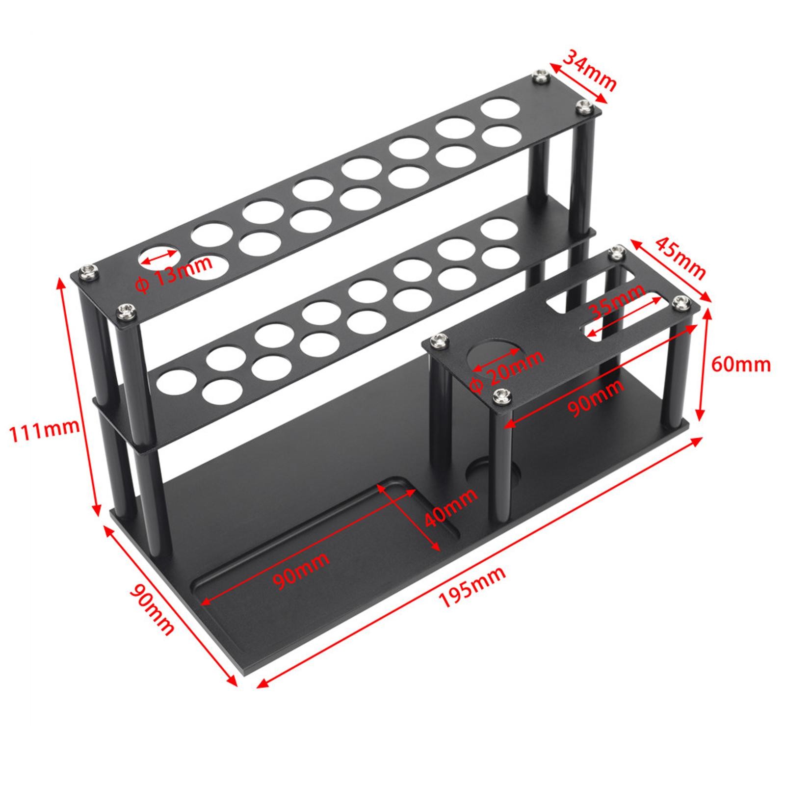 DIY RC Car Screwdriver Tool Organizer Holder Wrench Storage Rack Shelves Base