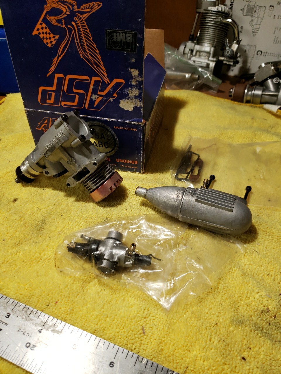 ASP Engine – ASP 25A2 ABC RC motor – Nice – 25 Size – NL24