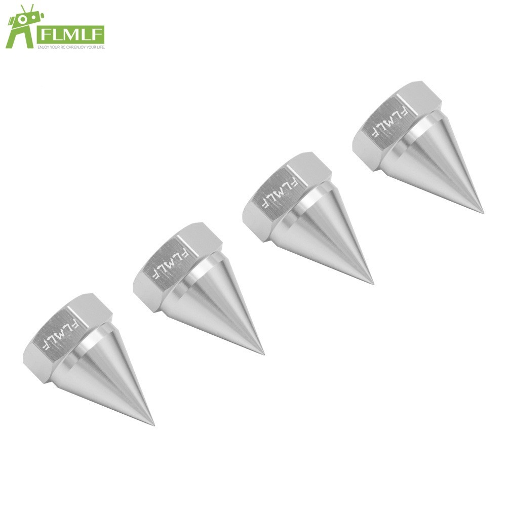 5B Metal Alloy Wheel Tapered Nuts Cone-Shape for 1/5 HPI Baja RV KM 5B SS 5T 5SC