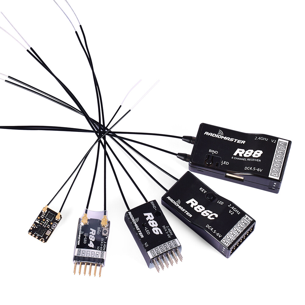 RadioMaster R81 R84 R86 R86C R88 R161 R168 2.4G Nano Receiver FrSky for RC Drone