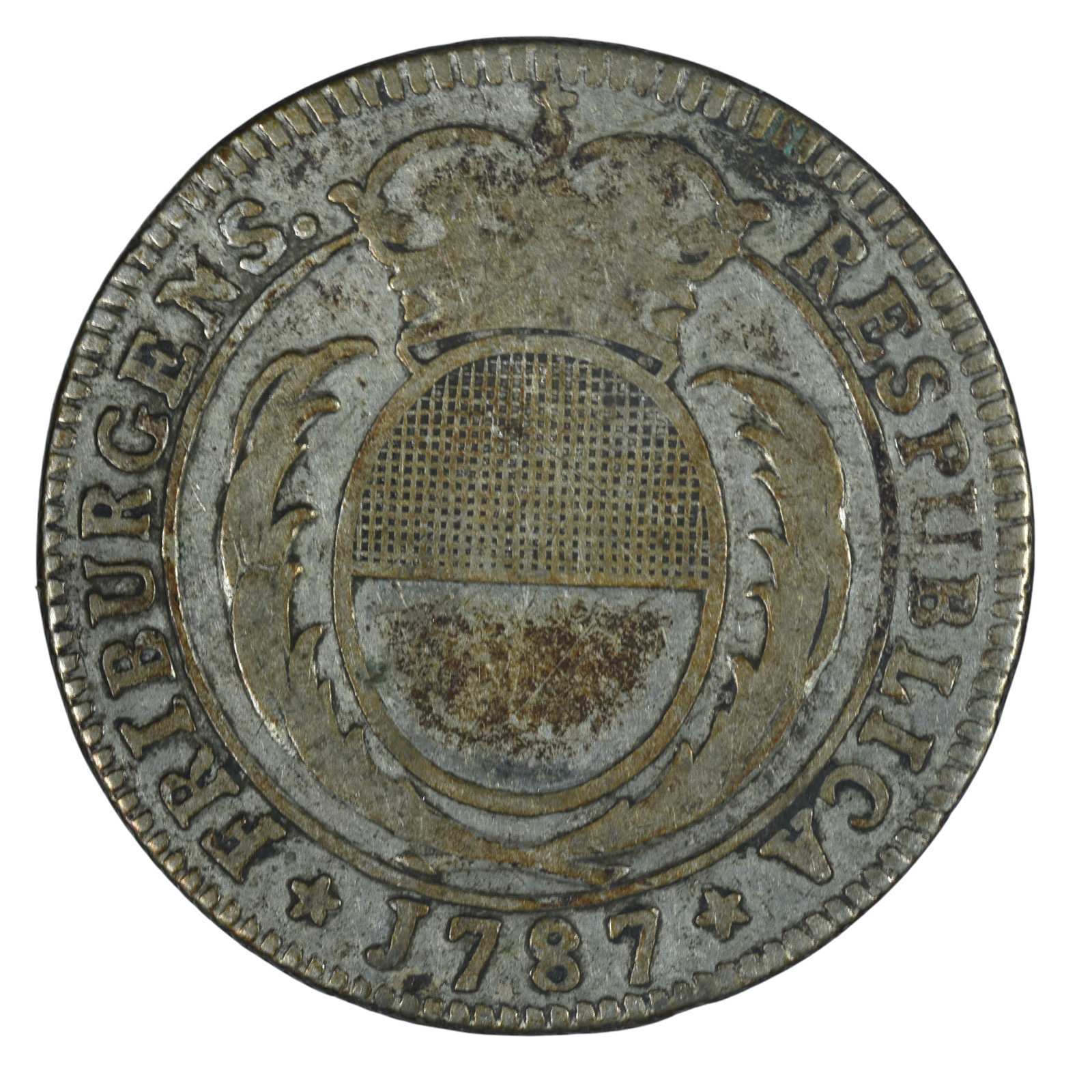 Switzerland 14 Kreuzer 1787 Freiburg