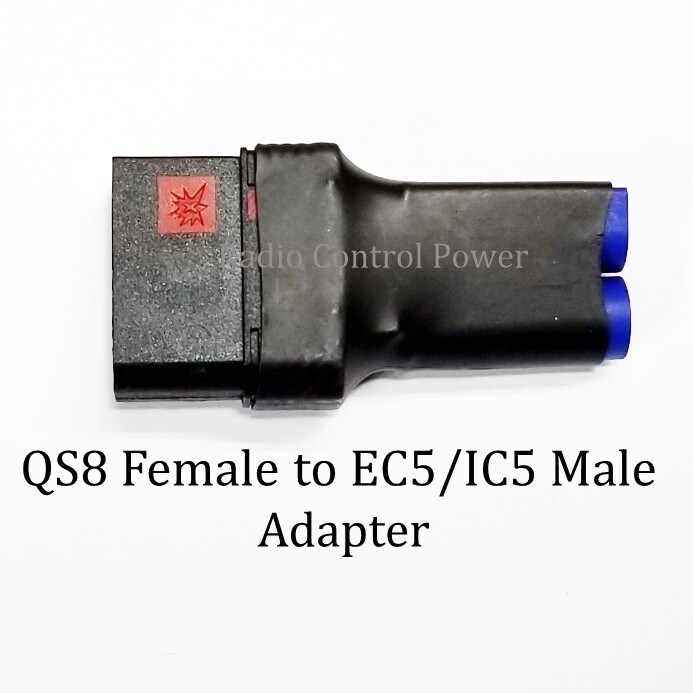 RCP-QS8 to EC5/IC5 6 awg Equivalent No Wire Adapter