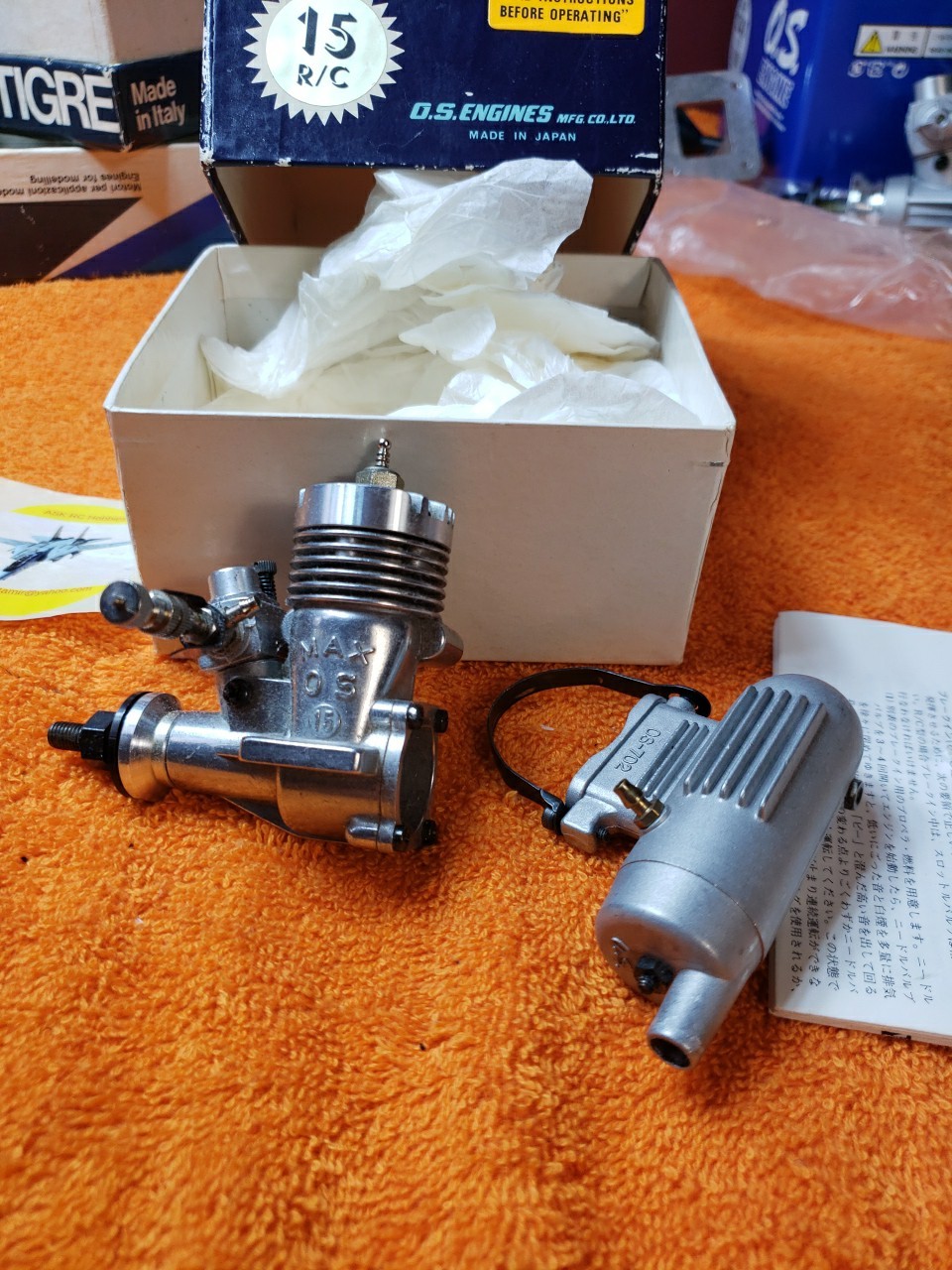 OS Engine – OS max 15 RC Motor – rc motor – new