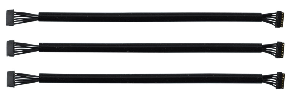 Apex RC Products 150mm Silicone Brushless Motor Sensor Cables – 3 Pack #1044